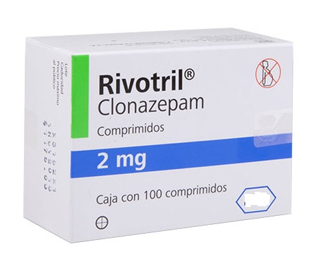 Clonazepam Rivotril 2mg