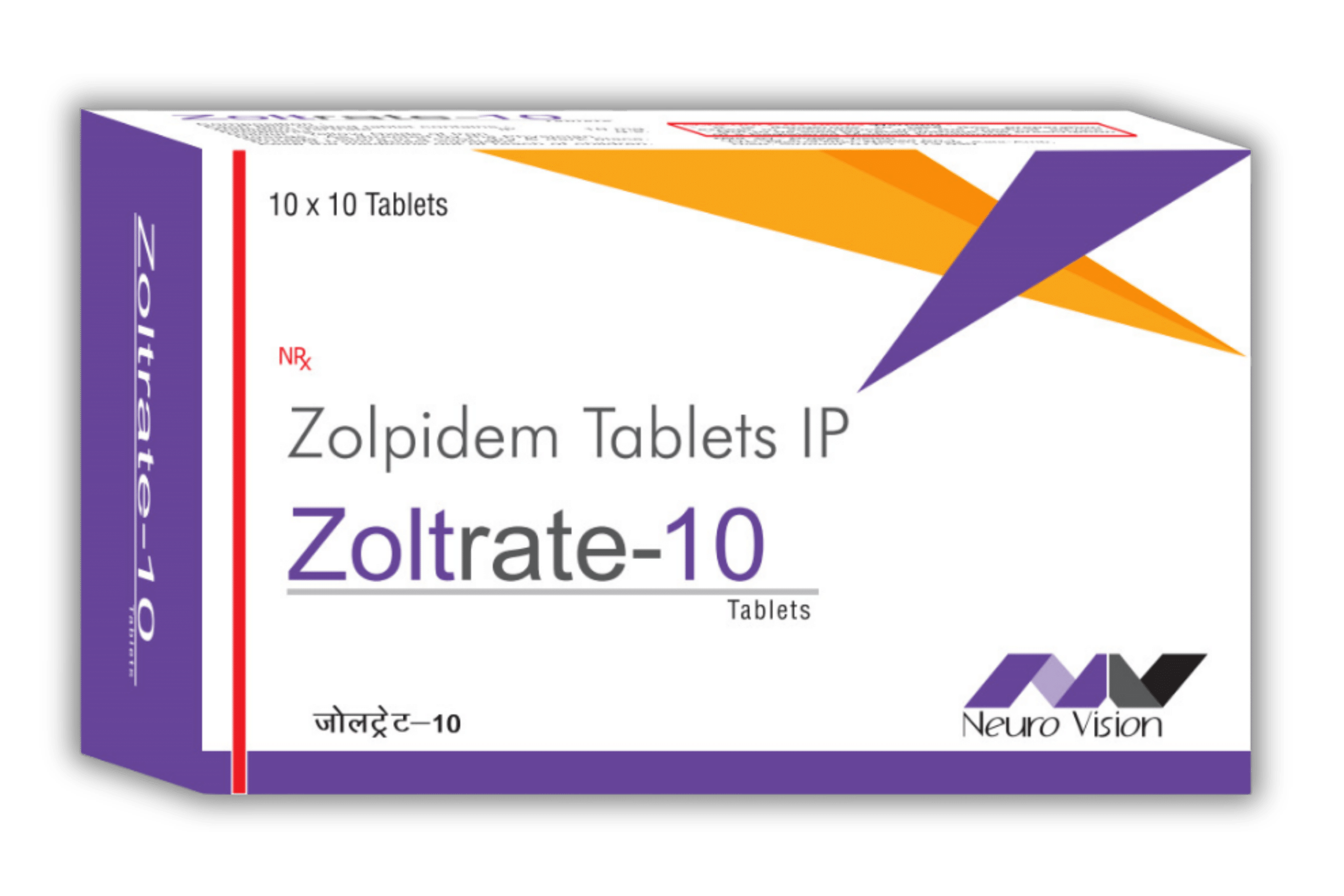 Zolpidem Neuro Vision Zoltrat 10 mg online – KOSTENLOSER Versand innerhalb Großbritanniens am nächsten Tag – Bild 2